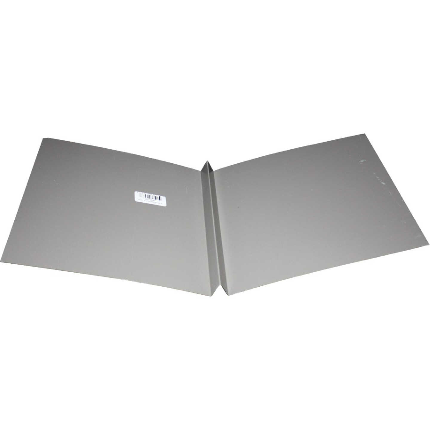 Klauer 20 In. x 10 Ft. Mill Galvanized Style W Formed Valley Flashing Image 1