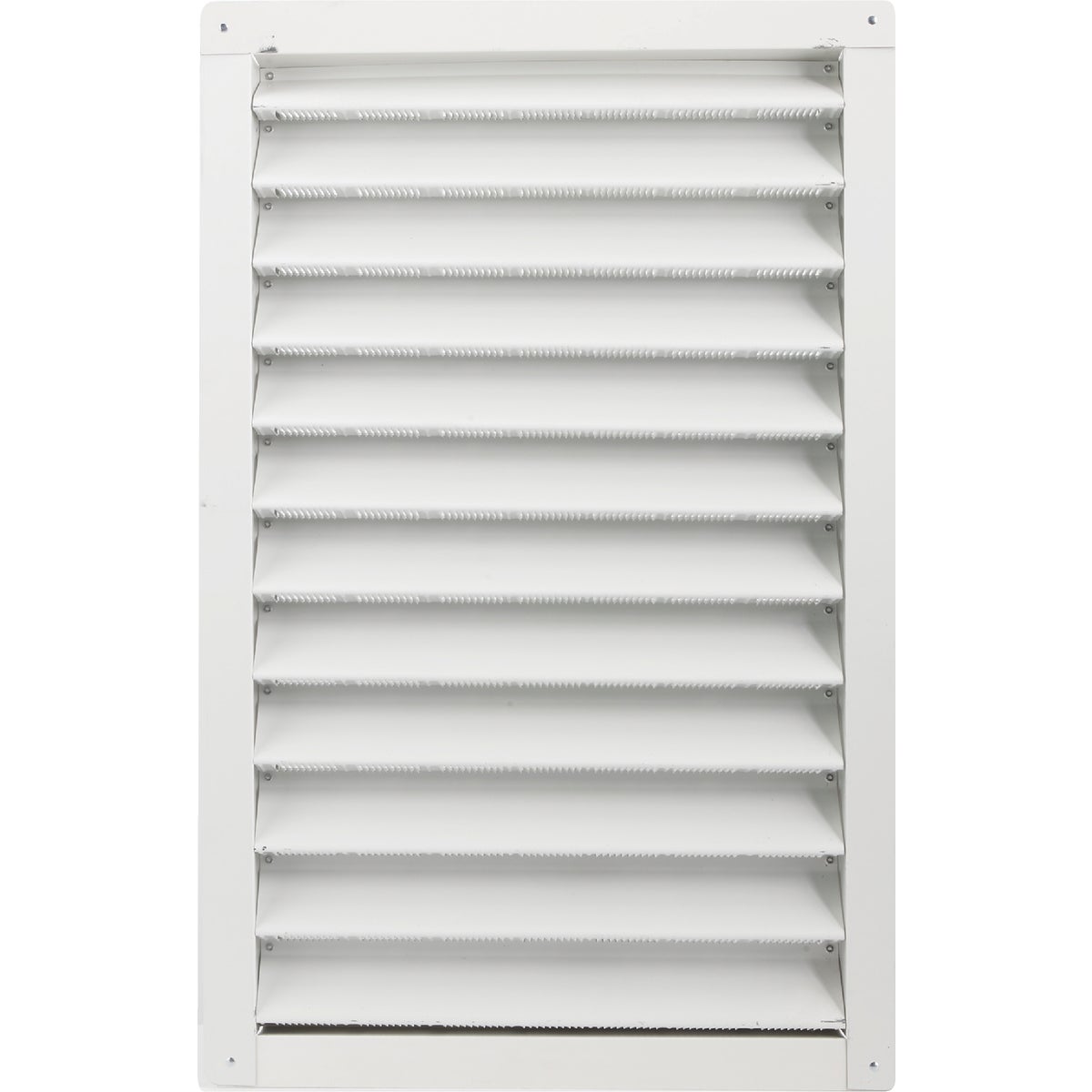 AirVent 14" x 24" Rectangular White Gable Attic Vent Image 2
