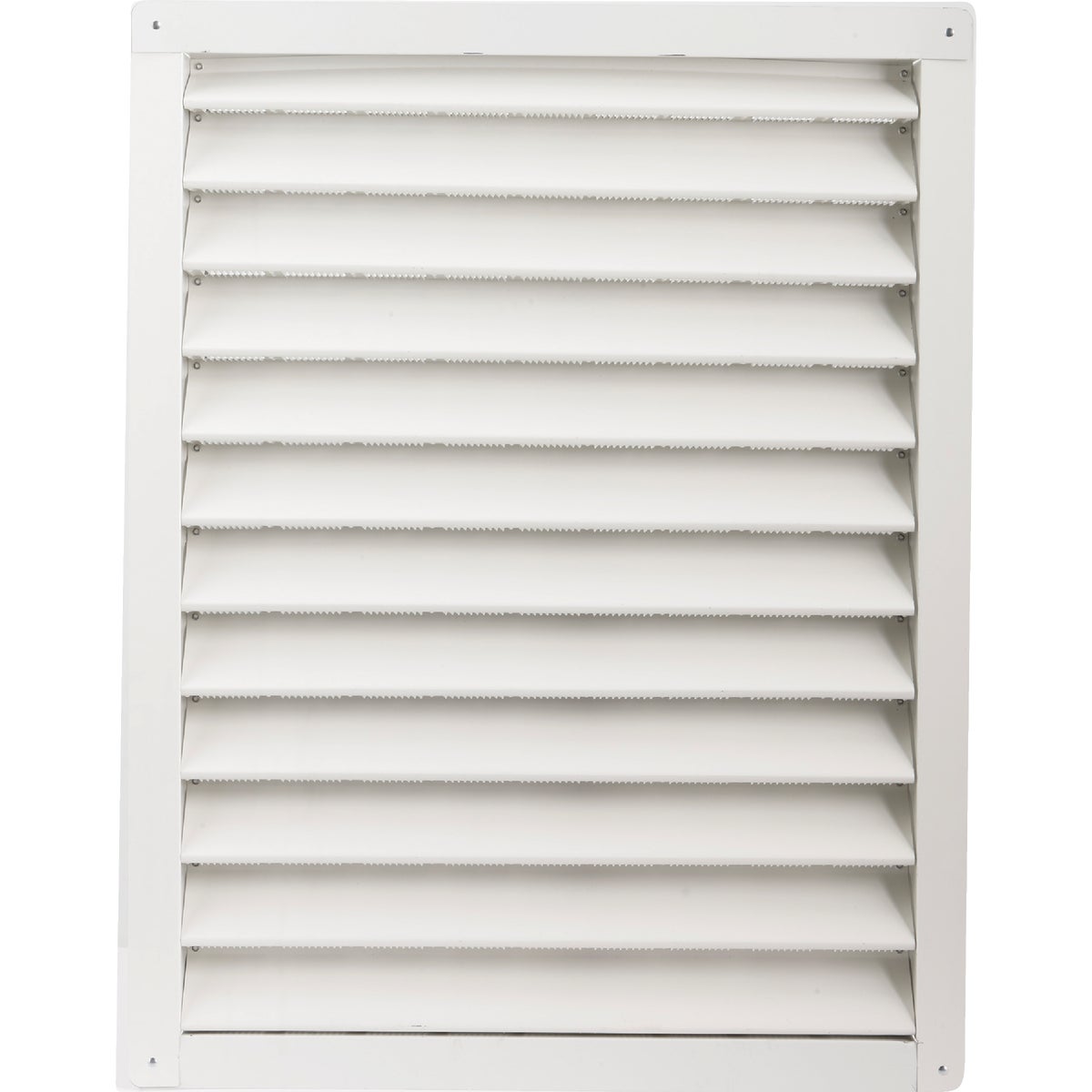 AirVent 18" x 24" Rectangular White Gable Attic Vent Image 2