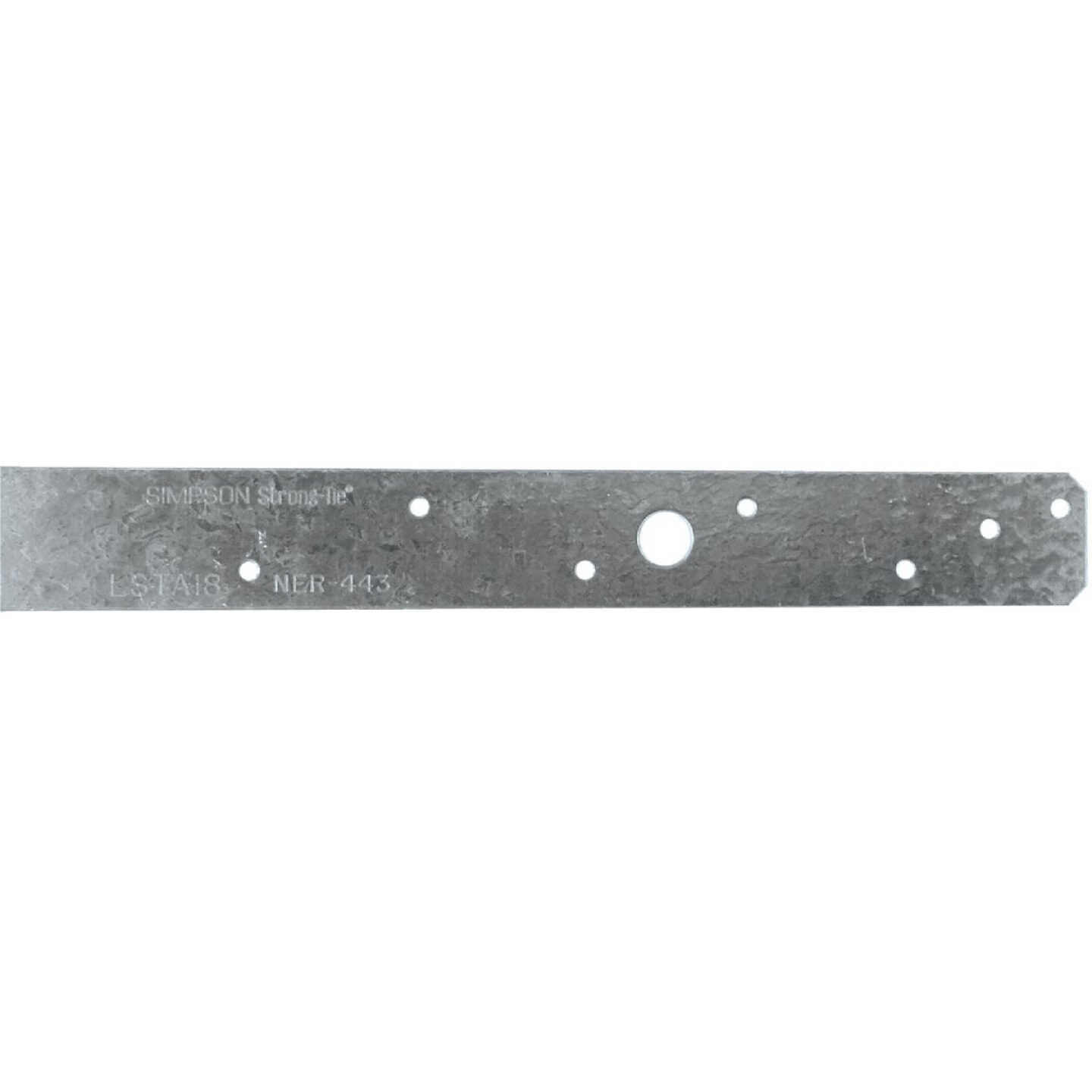 Simpson Strong-Tie 1-1/4 In. W x 18 In. L 20 ga Steel Strap Tie Image 1