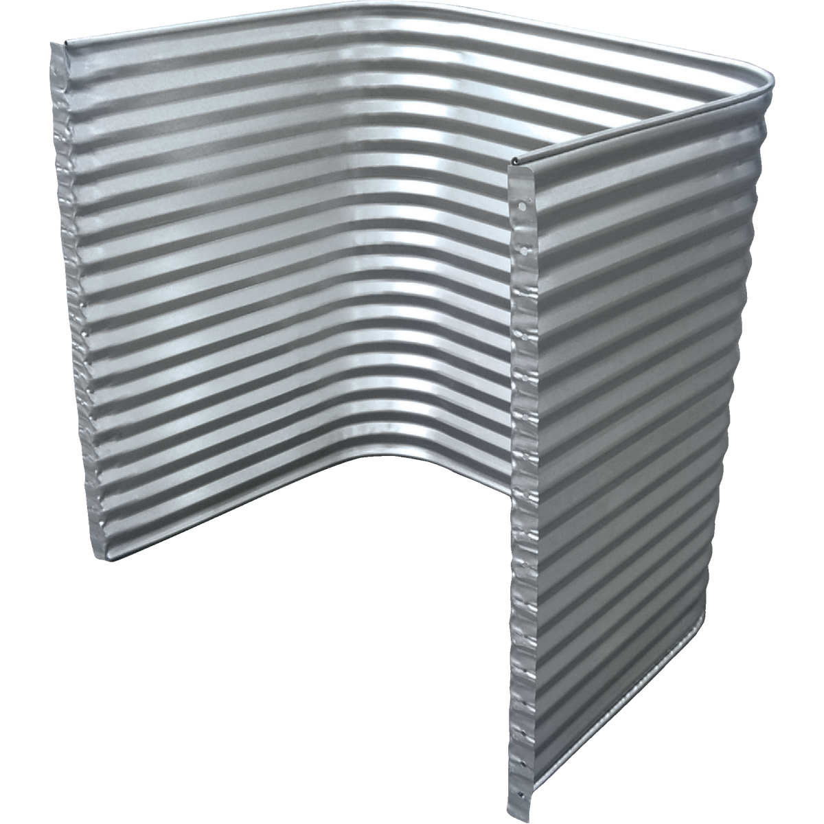 Lux-Right 48 In. x 42 In. Egress Galvanized Window Well Image 2