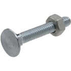 Prime-Line 1/4 In.-20 x 1-7/8 In. Zinc Plated Carriage Bolts With Nuts Image 1