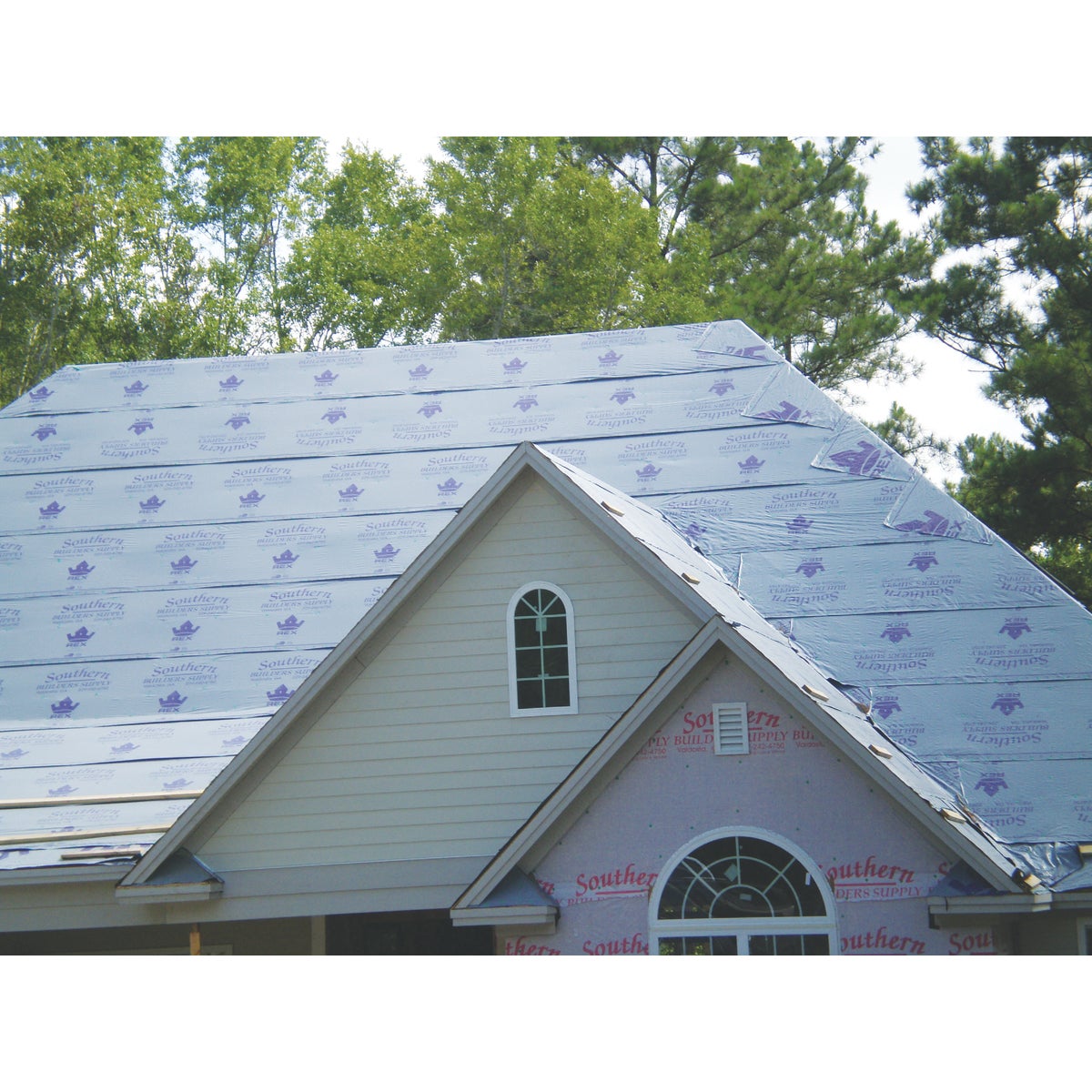 SynFelt 48 In. x 250 Ft. Gray Woven Synthetic Roof Underlayment Image 2