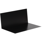 Amerimax 3 In. x 4 In. x 7 In. Black Aluminum Pre-Bent Step Flashing Image 1