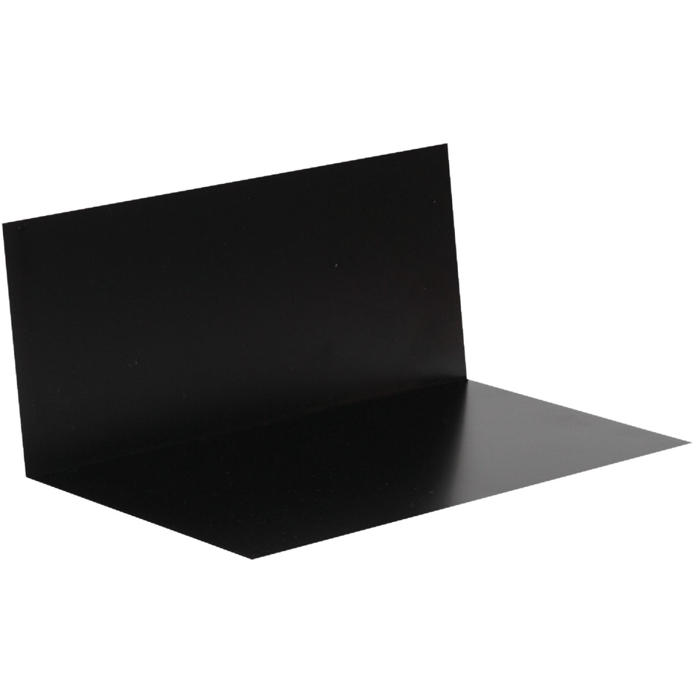 Amerimax 3 In. x 4 In. x 7 In. Black Aluminum Pre-Bent Step Flashing Image 1