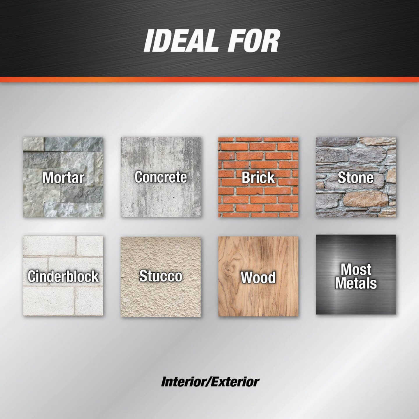 DAP Textured Mortar 10.1 Oz. Beige Premium Elastomeric Filler & Sealant Image 3