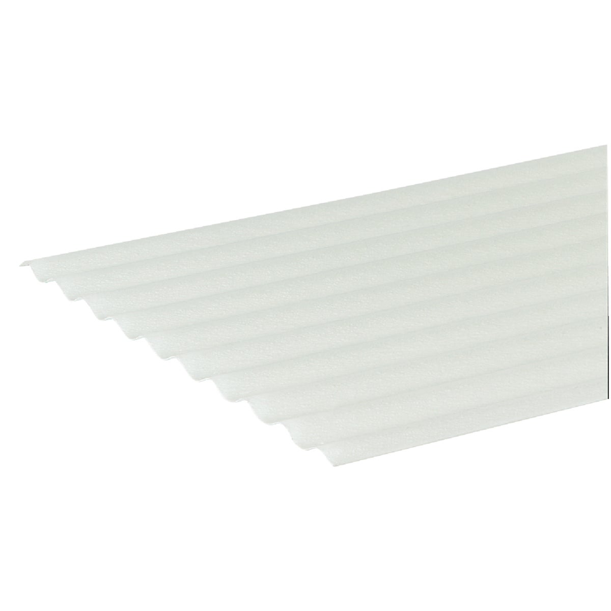 Sequentia WeatherGlaze 26 In. x 10 Ft. White Fiberglass Corrugated Panels Image 2