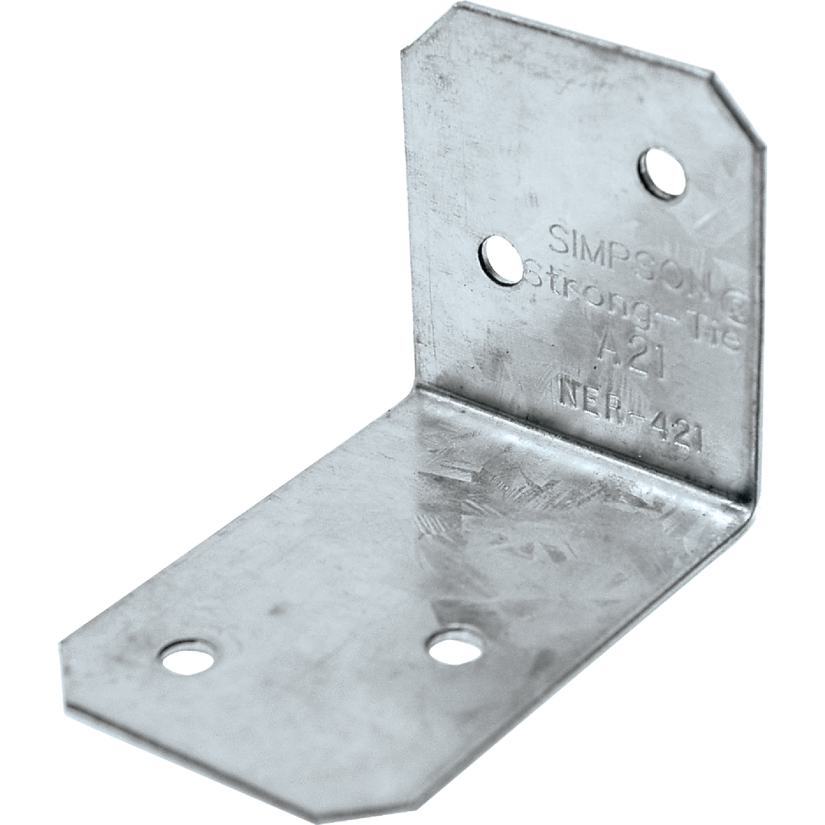 2 in. x 1-1/2 in. x 1-3/8 in. Galvanized Angle