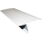 Klauer D5 Galvanized Steel Roof Edge Flashing with Hems, Brown Image 1
