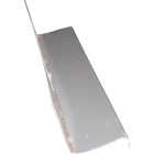 Klauer 1-1/8 In. White Galvanized Base Z Flashing Image 1