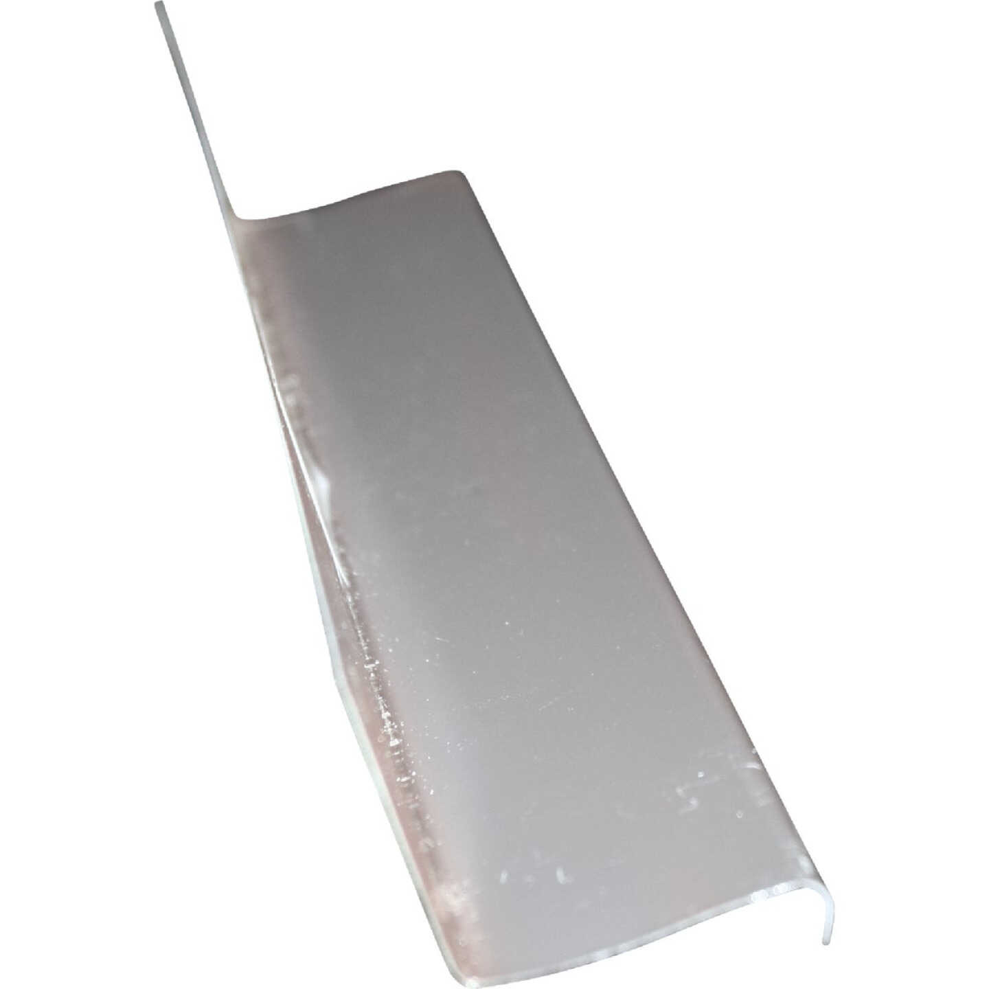 Klauer 1-1/8 In. White Galvanized Base Z Flashing Image 1
