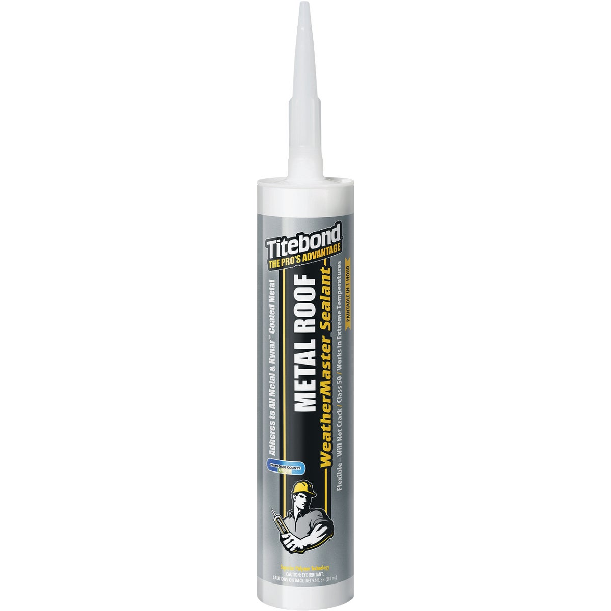 TiteBond Weathermaster 10 Oz. White Metal Roof Sealant Image 8