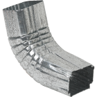Amerimax 2 x 3 In. Galvanized Galvanized Front Downspout Elbow Image 1