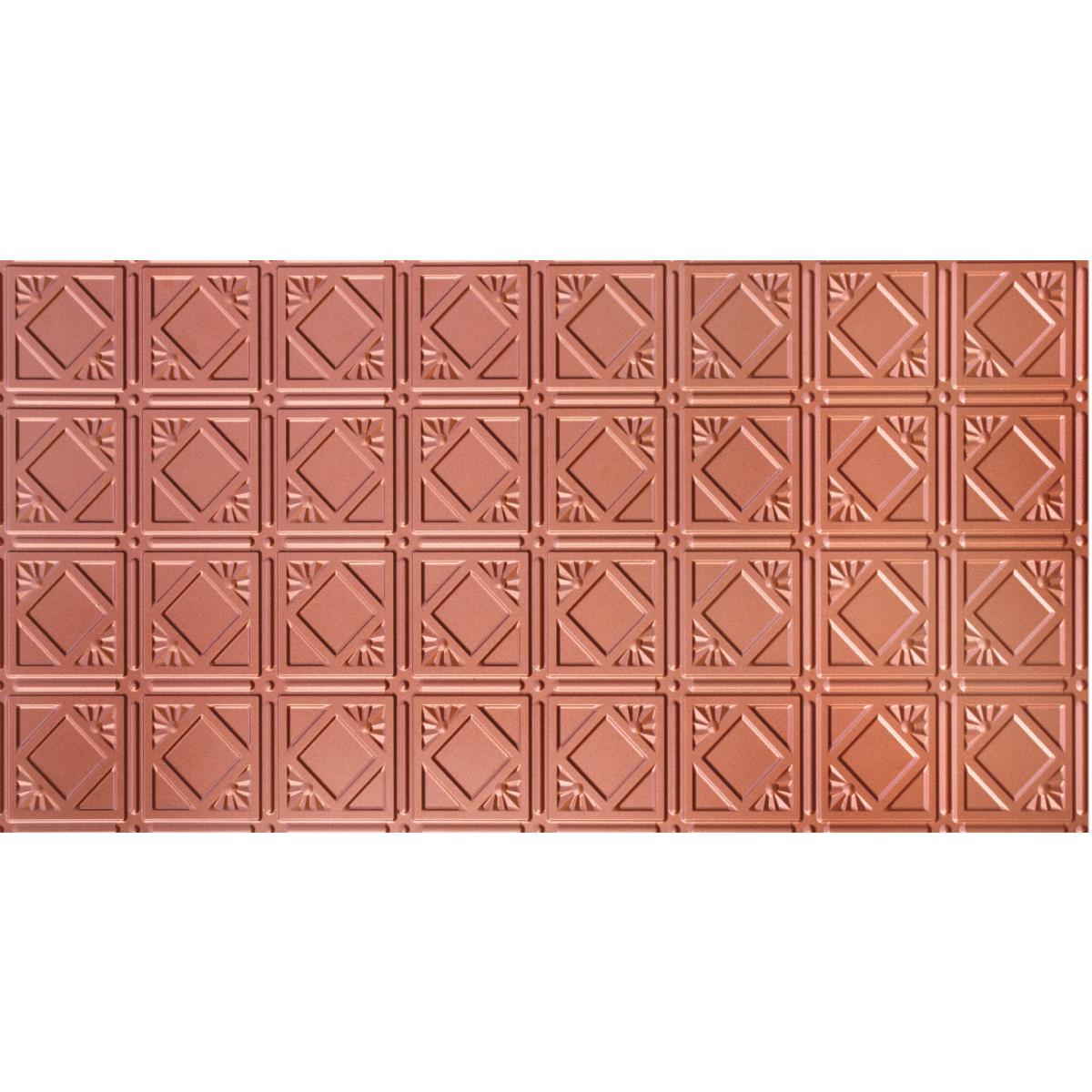 2X4 COPPR TIN-LOOK PANEL