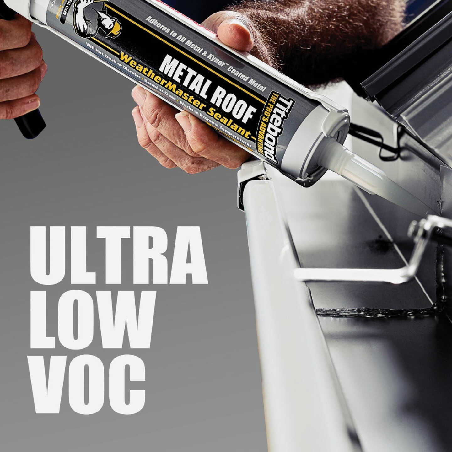 TiteBond Weathermaster 10 Oz. Gray Metal Roof Sealant Image 5