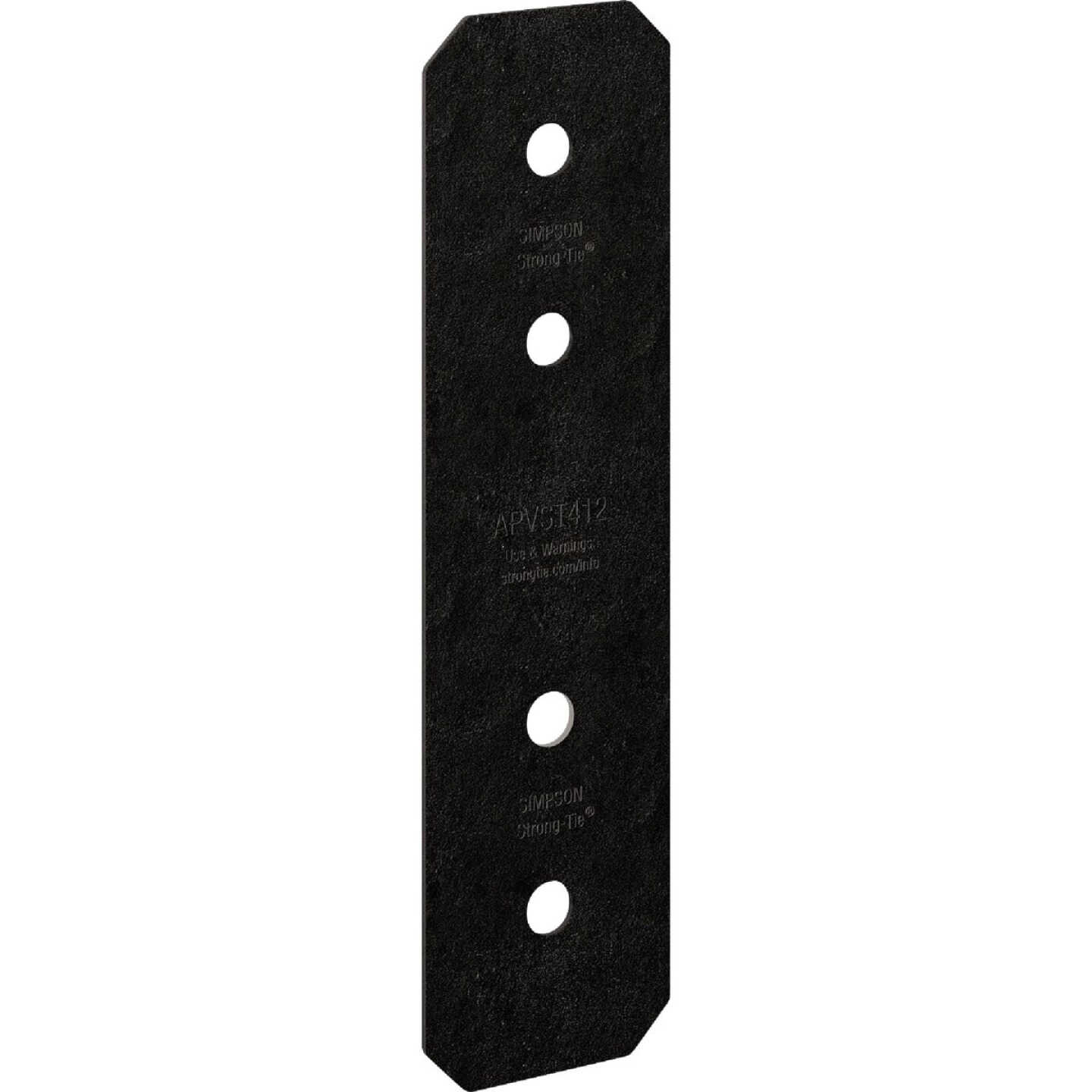 Simpson Strong-Tie Outdoor Accents Avant Collection ZMAX 4X 3 In. x 11-1/4 In. Black Strap Image 5