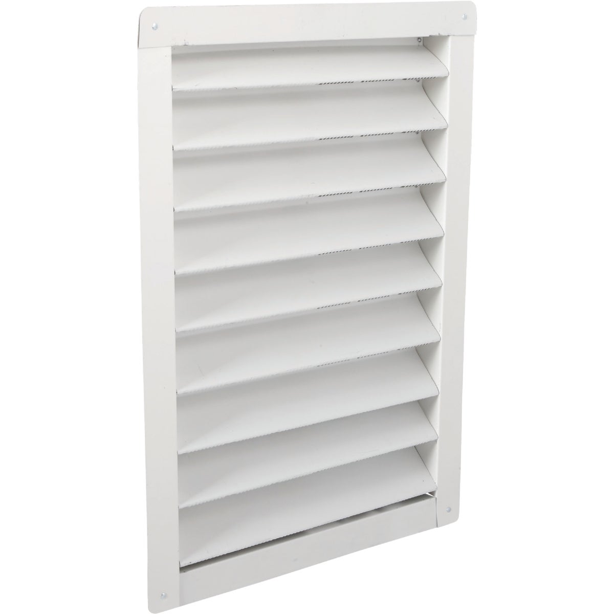 AirVent 12" x 18" Rectangular White Gable Attic Vent