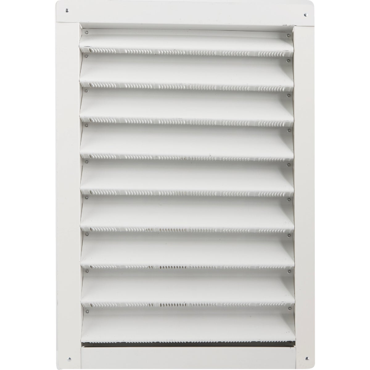 AirVent 12" x 18" Rectangular White Gable Attic Vent Image 2
