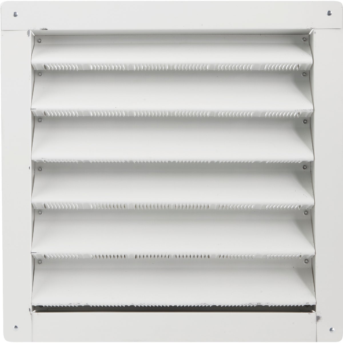 AirVent 12" x 12" Square White Gable Attic Vent Image 2