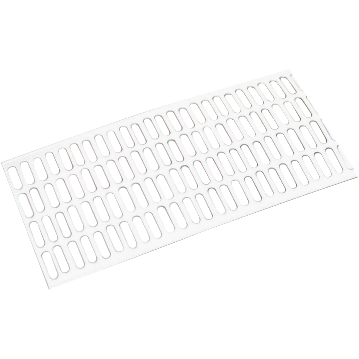 Amerimax 4-1/2 In. x 5 Ft. White Vinyl Leaf Guard for Contemporary Vinyl Gutter