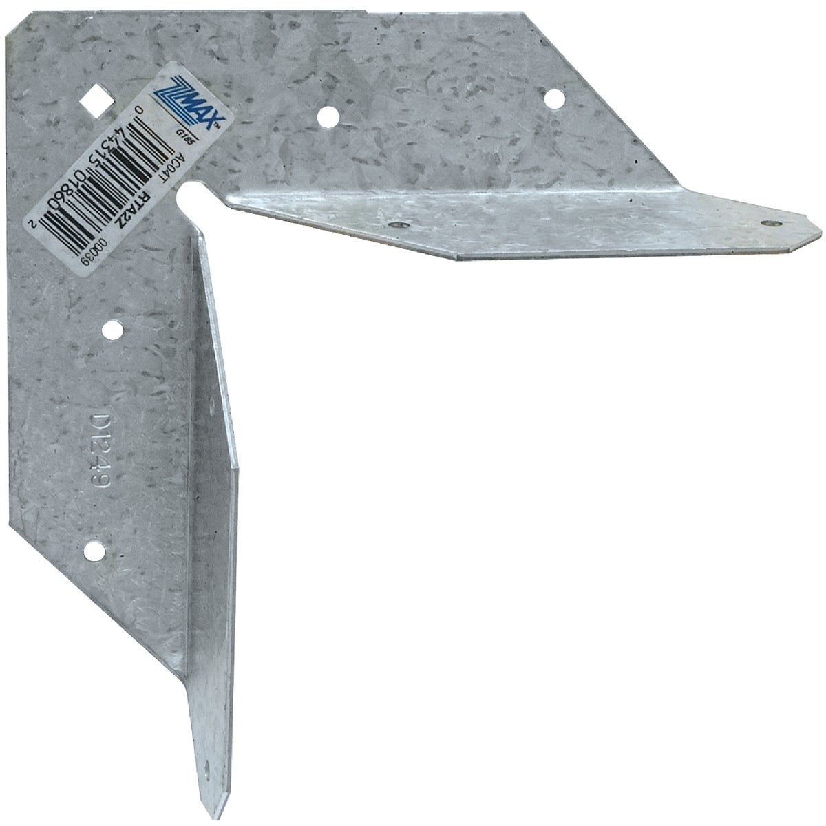 Simpson Strong-Tie ZMAX Rigid Tie 90 Deg. Galvanized Steel Connector