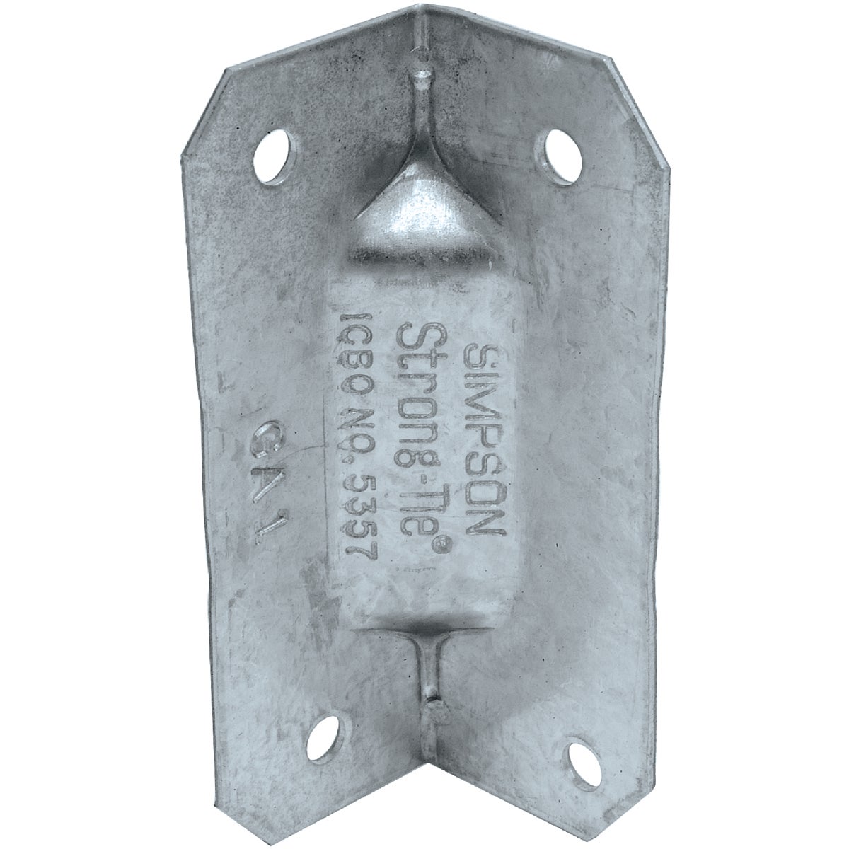 GA 2-3/4 in. 18-Gauge Galvanized Gusset Angle