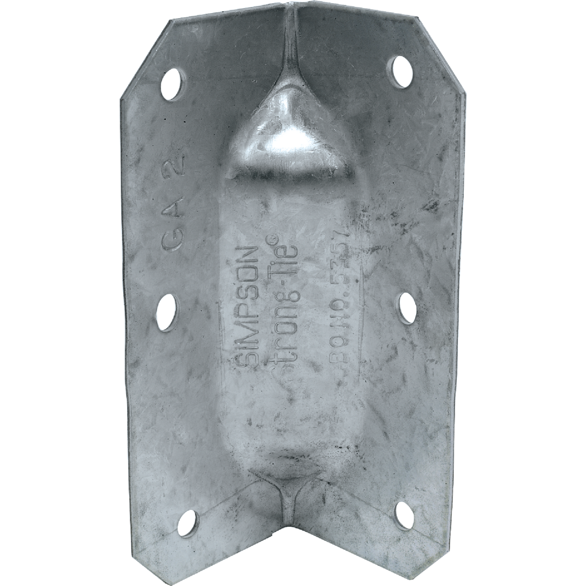 GA 3-1/4 in. 18-Gauge Galvanized Gusset Angle