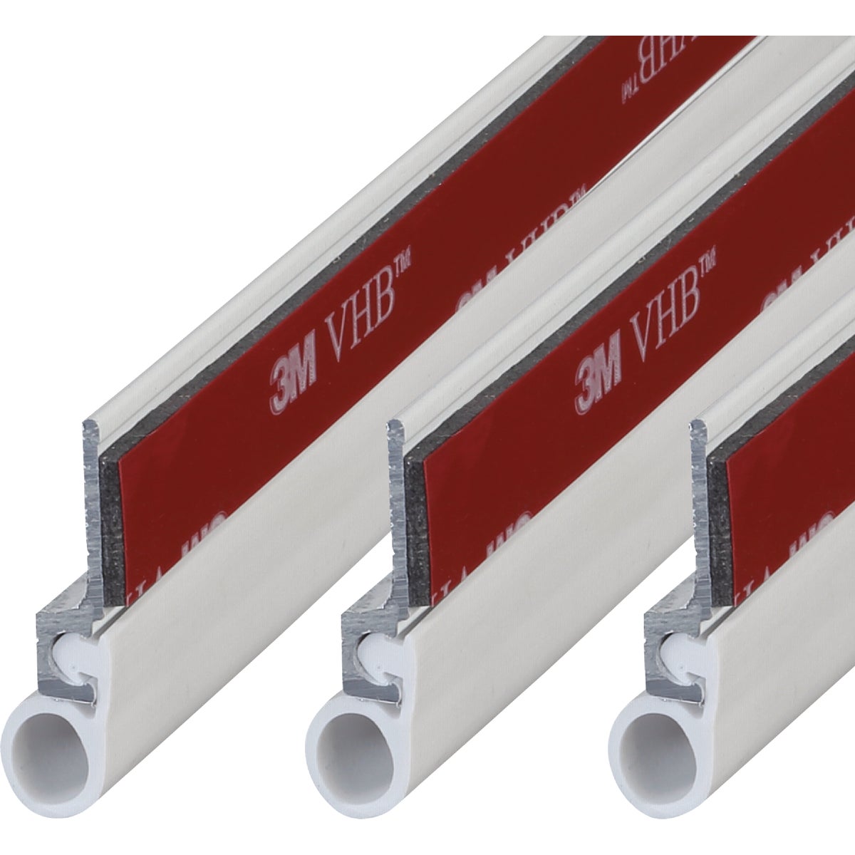 M-D Building Products Aluminum and Vinyl CINCH Self-Adhesive Top and Sides Door Seal Kit, White Image 5