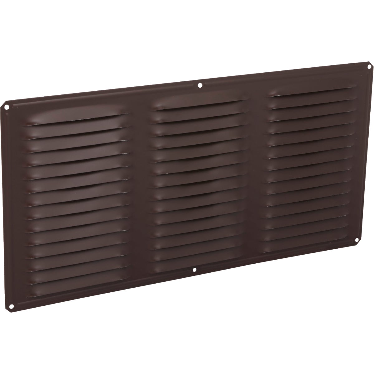 AirVent 16 In. x 8 In. Brown Aluminum Under Eave Vent