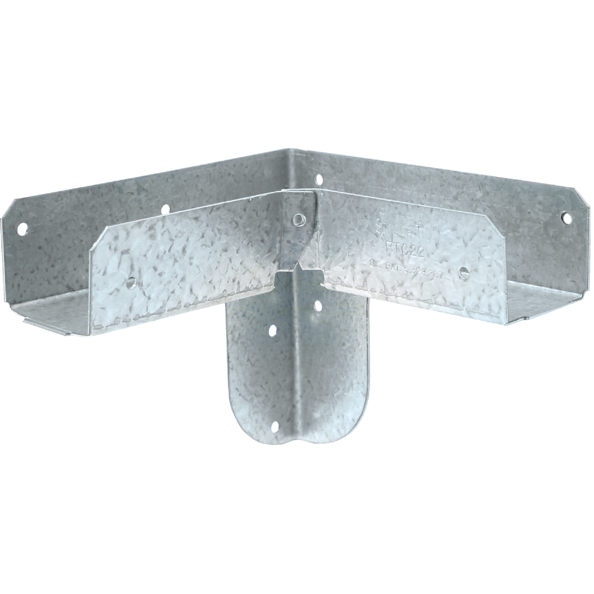 Simpson Strong-Tie ZMAX Rigid Tie 18 ga Galvanized Steel Corner Post Connector