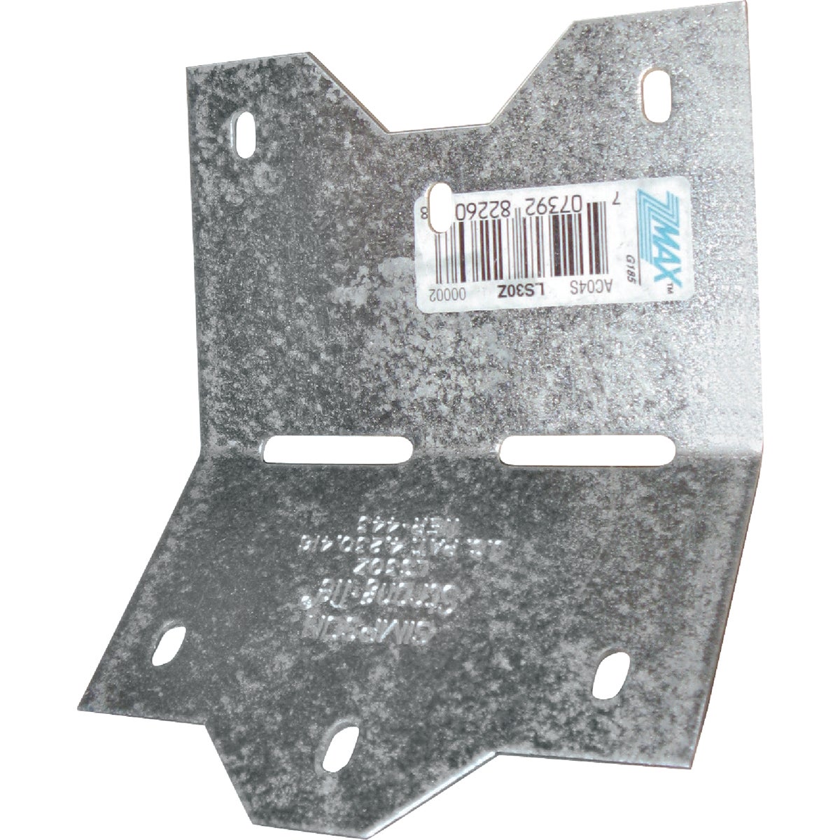 LS 3-3/8 in. 18-Gauge ZMAX Galvanized Adjustable L Angle