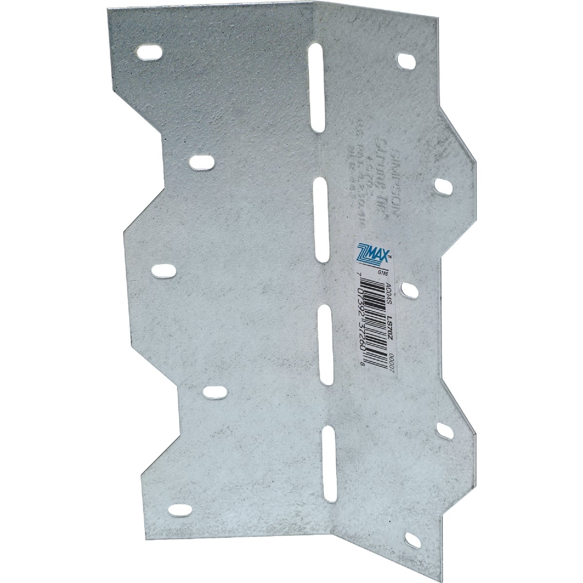 LS 6-3/8 in. 18-Gauge ZMAX Galvanized Adjustable L Angle