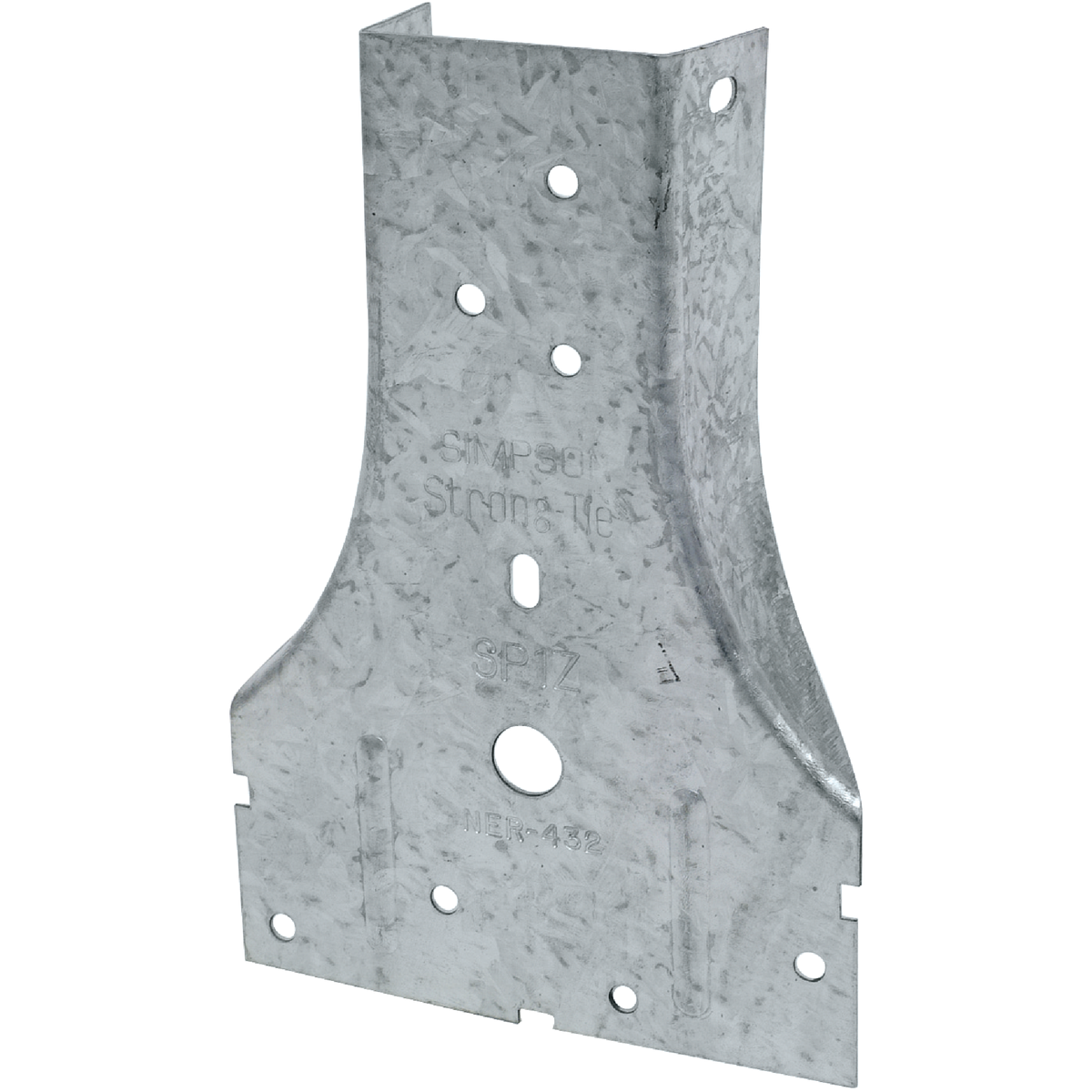 Simpson Strong-Tie ZMAX 5-1/16 In. 20 ga Galvanized Steel Stud Plate Tie