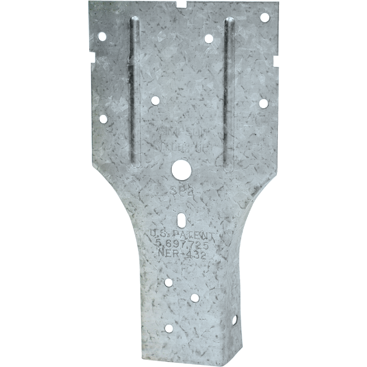 Simpson Strong-Tie 6-5/8 In. 20 ga Galvanized Steel Stud Plate Tie