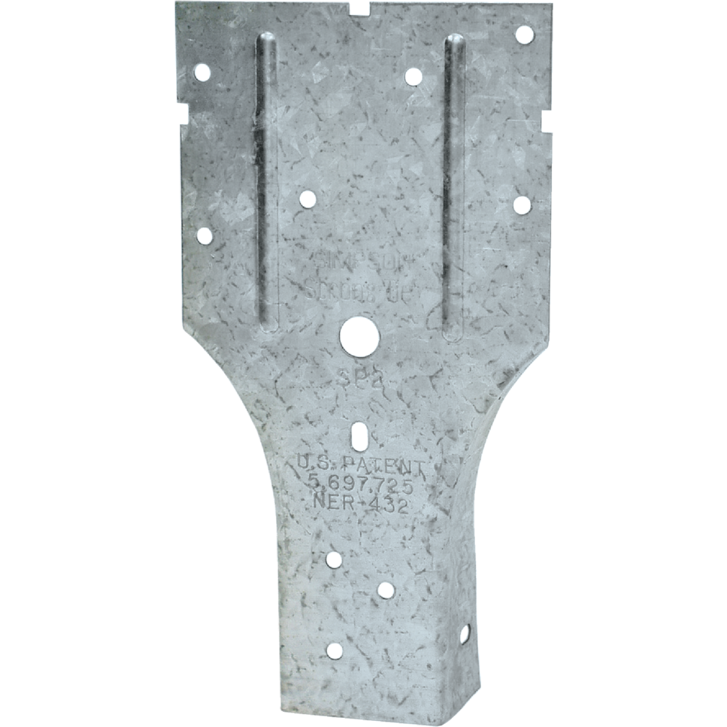 Simpson Strong-Tie 6-5/8 In. 20 ga Galvanized Steel Stud Plate Tie Image 1