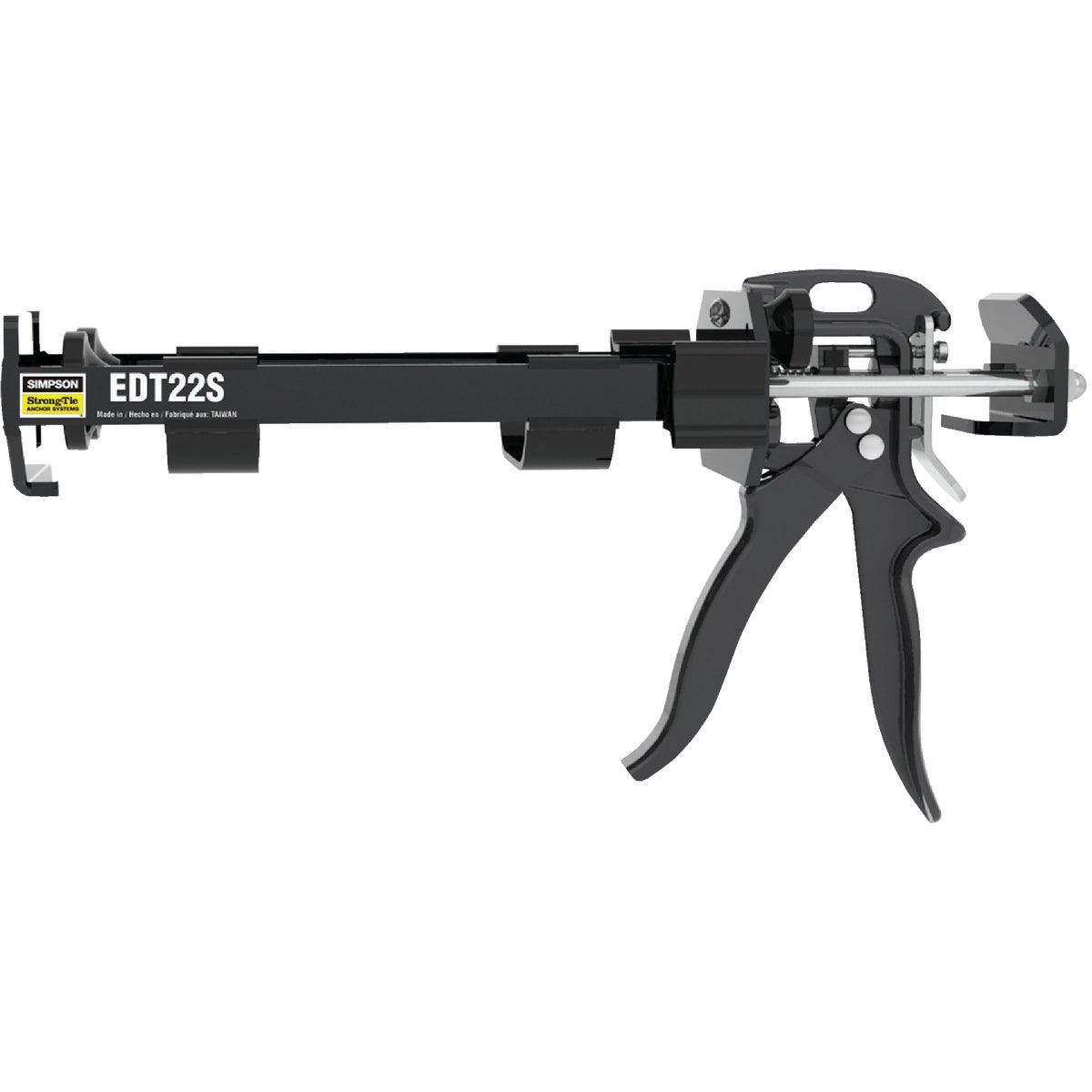 EDT22S Steel Dispensing Tool for 22 oz. Adhesive Cartridges