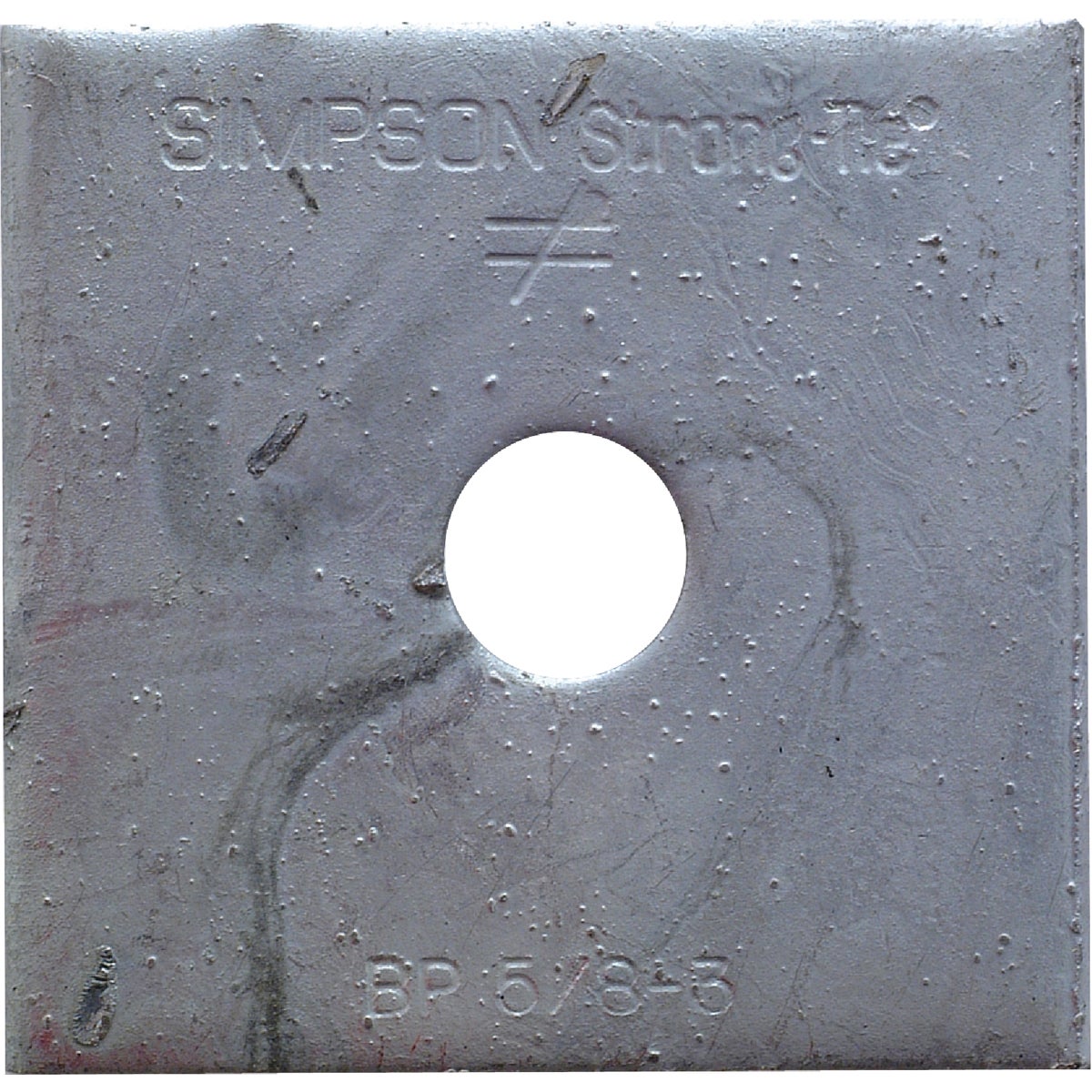 Simpson Strong-Tie 5/8 In. x 3 In. Uncoated Steel Bearing Plate