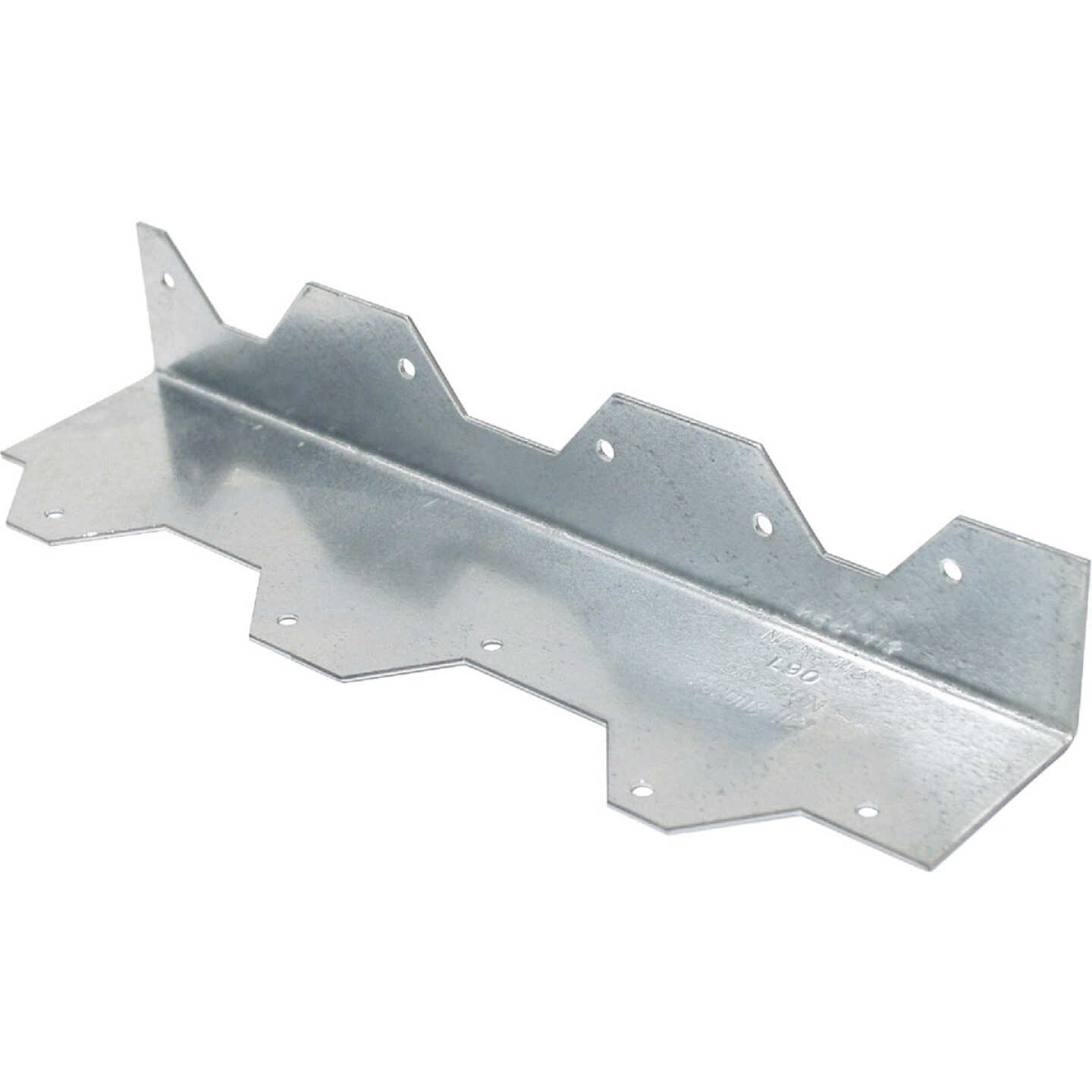 9 in. 16-Gauge Galvanized Reinforcing L Angle Image 1