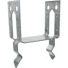 PB Galvanized Non-Standoff Post Base for 4x6 Image 1