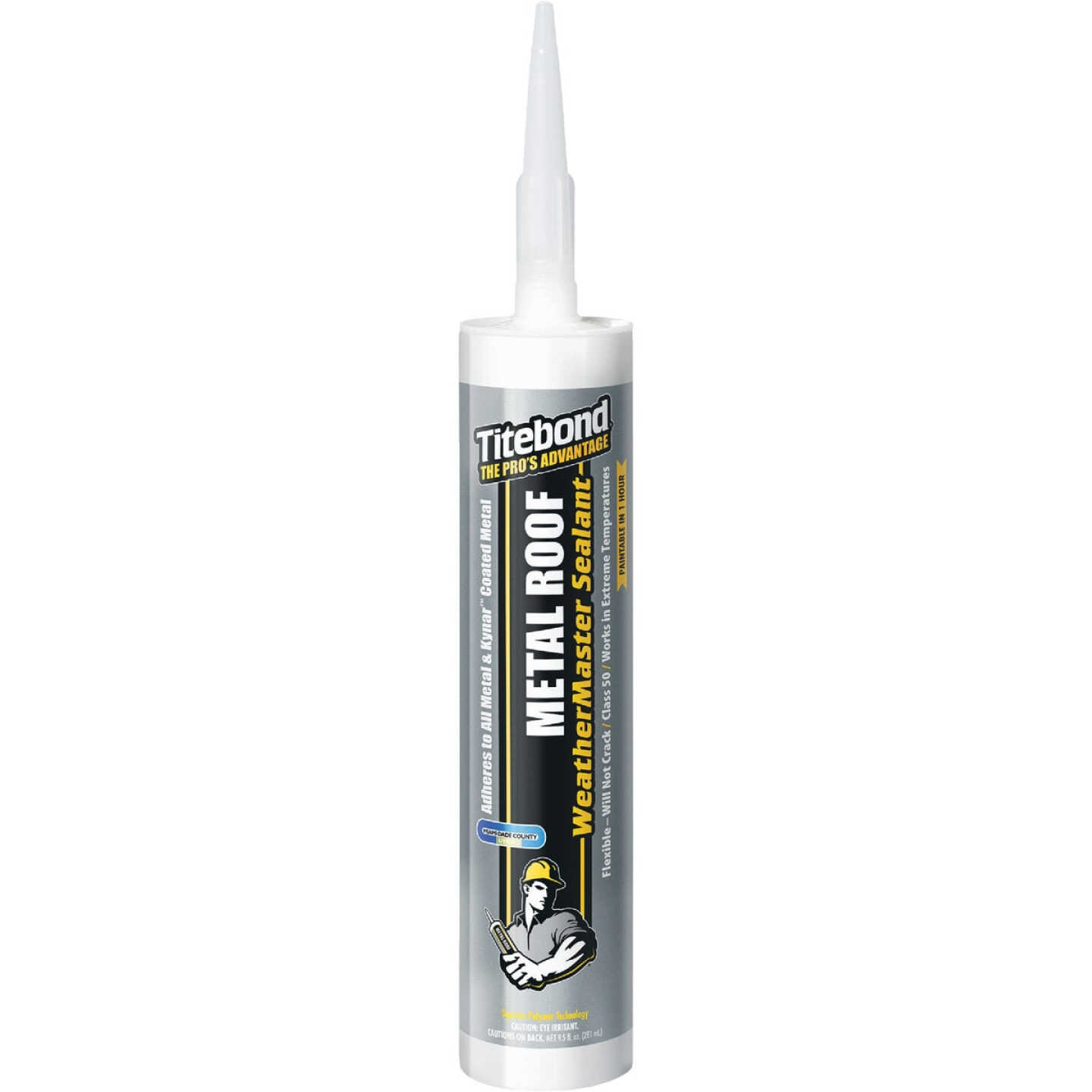TiteBond Weathermaster 10 Oz. Transparent Metal Roof Sealant Image 8