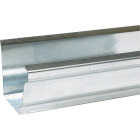 Amerimax 4 In. x 10 Ft. K-Style Galvanized Steel Gutter Image 1