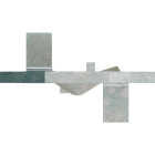 Simpson Strong-Tie WT10 18 ga Galvanized Wedge Form Tie (250-Pack) Image 2