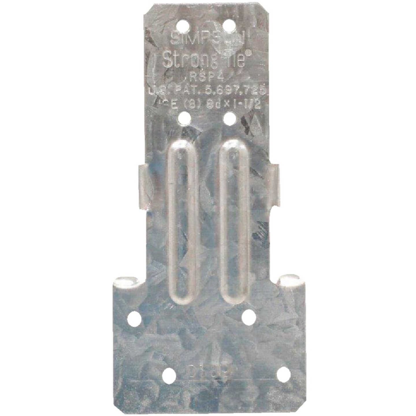 Simpson Strong-Tie 20 ga Galvanized Steel Reversible Stud Plate Tie Image 1