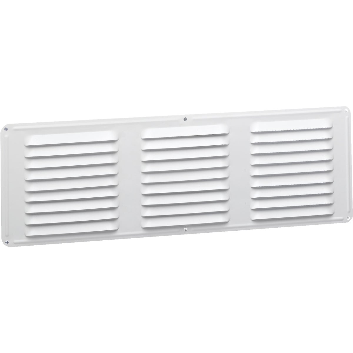 AirVent 16 In. x 6 In. White Aluminum Under Eave Vent