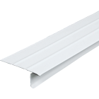 Amerimax F5 Galvanized Steel Drip Edge Flashing, White Image 1