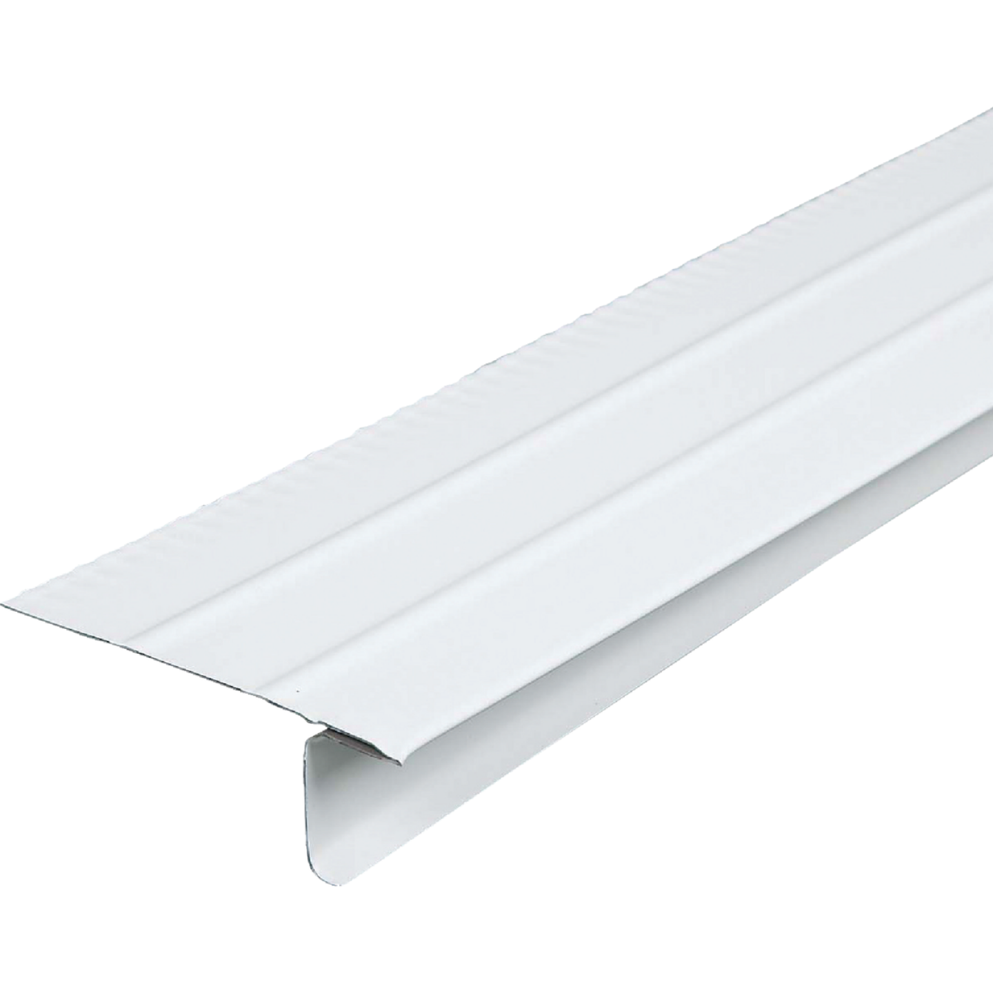 Amerimax F5 Galvanized Steel Drip Edge Flashing, White Image 1