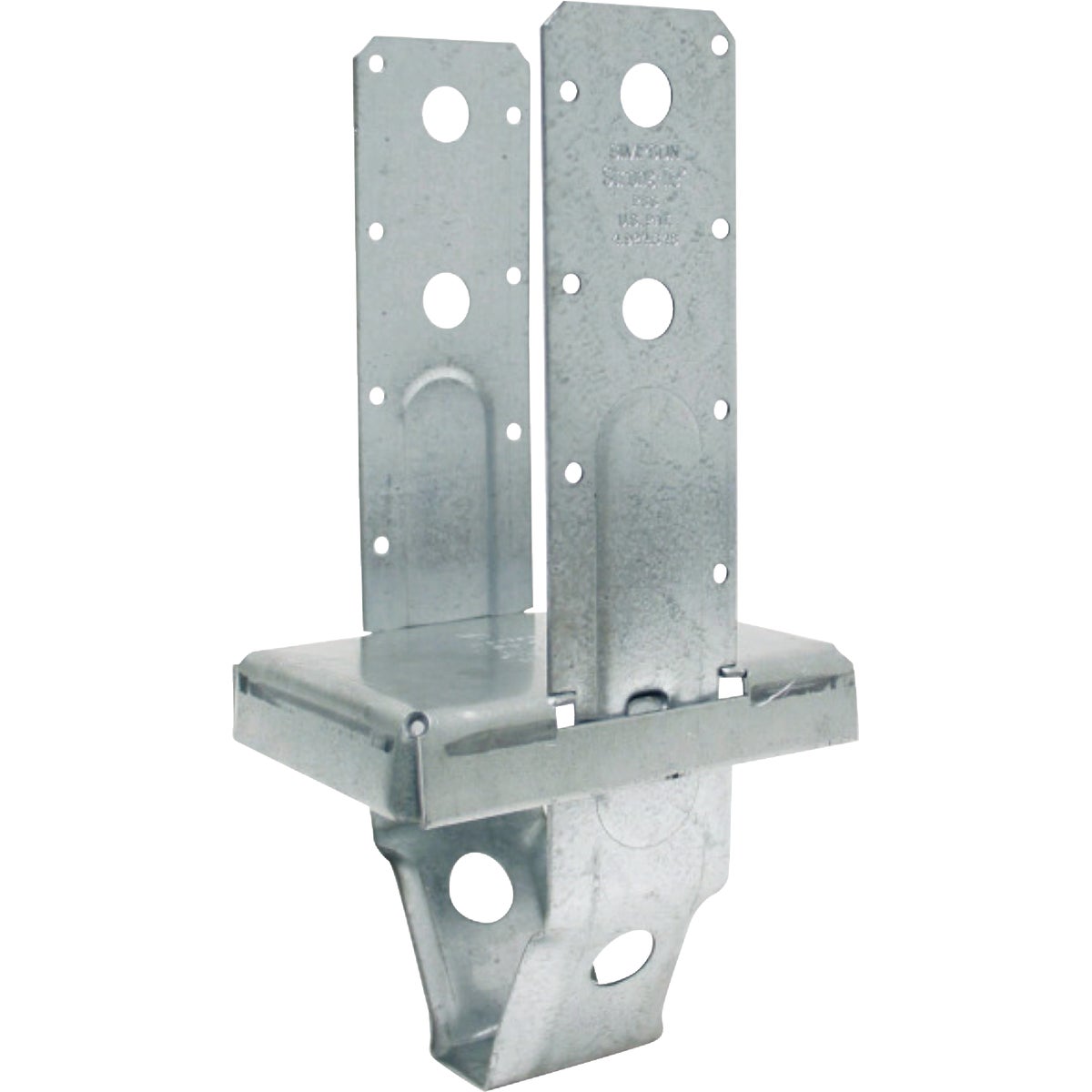 PBS Hot-Dip Galvanized Standoff Post Base for 4x6