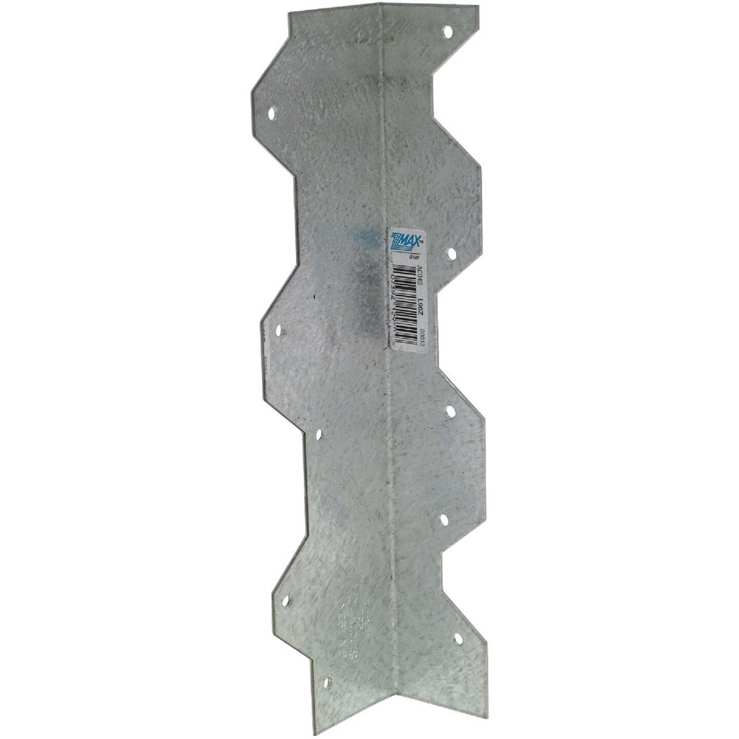 9 in. 16-Gauge ZMAX Galvanized Reinforcing L Angle Image 1