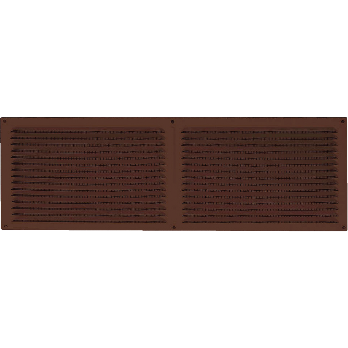 NorWesco 16 In. x 6 In. Brown Galvanized Soffit Ventilator