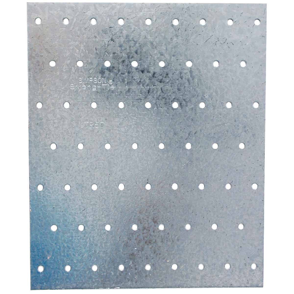 Simpson Strong-Tie 5-3/4 In. W x 7 In. L 20 ga Galvanized Steel Tie Plate